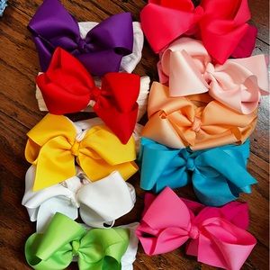 10 bow headbands